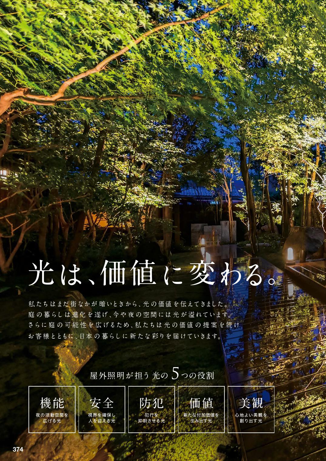 エクステリア照明(庭照明 タカショー編)